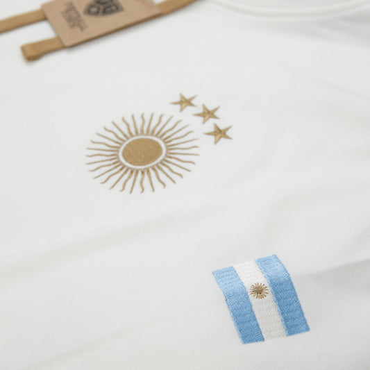 Hoodie Argentina White