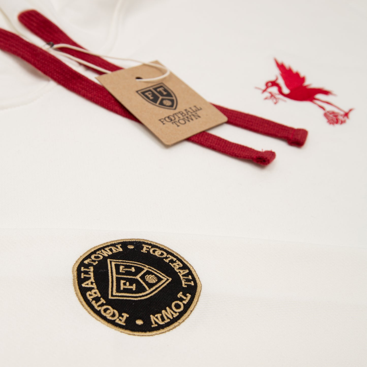 Hoodie The Bird White