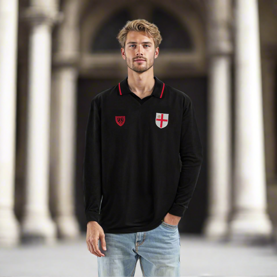 Classic Black La Croce Long Sleeves