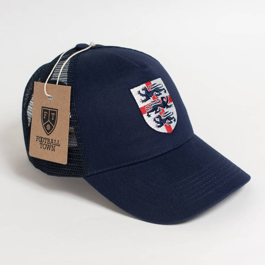 England The Lions' Cross Blue Trucker