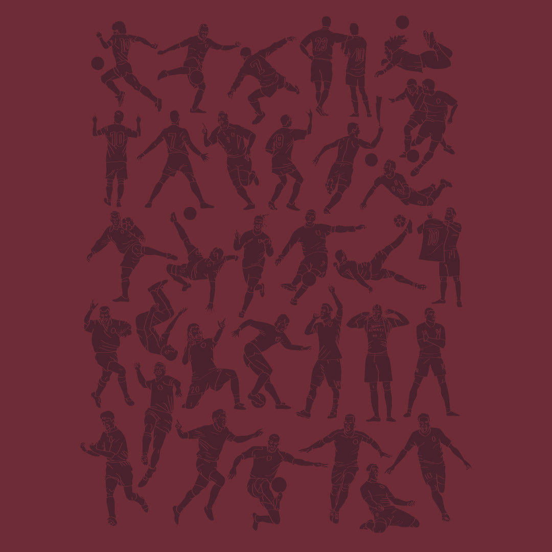 Iconic Players Long Sleeve Bordeaux