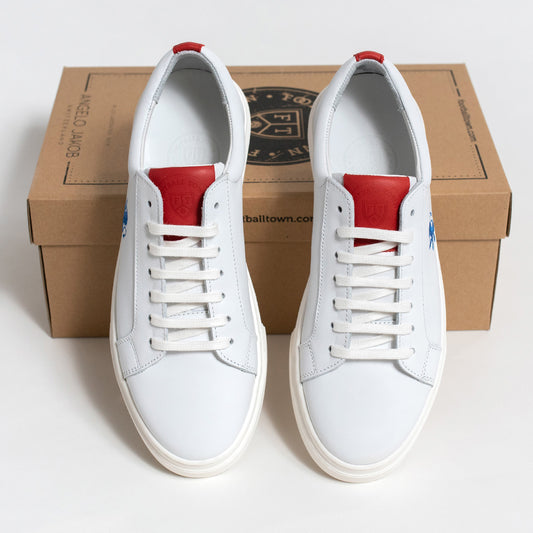 Sneaker Rampant Lion (White)