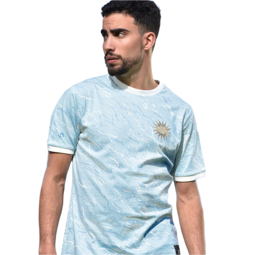 Marble Uruguay Celeste