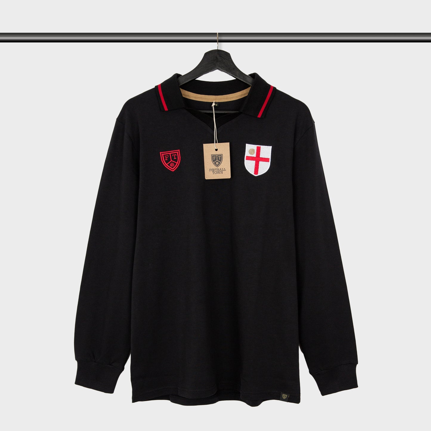 Classic Black La Croce Long Sleeves