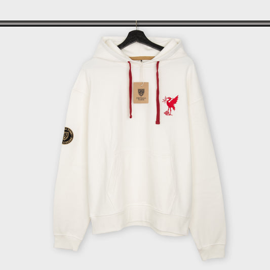 Hoodie The Bird White