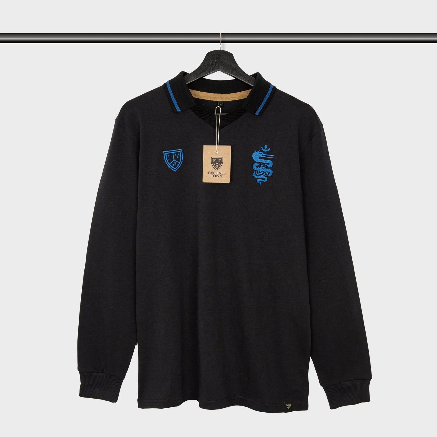 Classic Black Serpente Long Sleeves