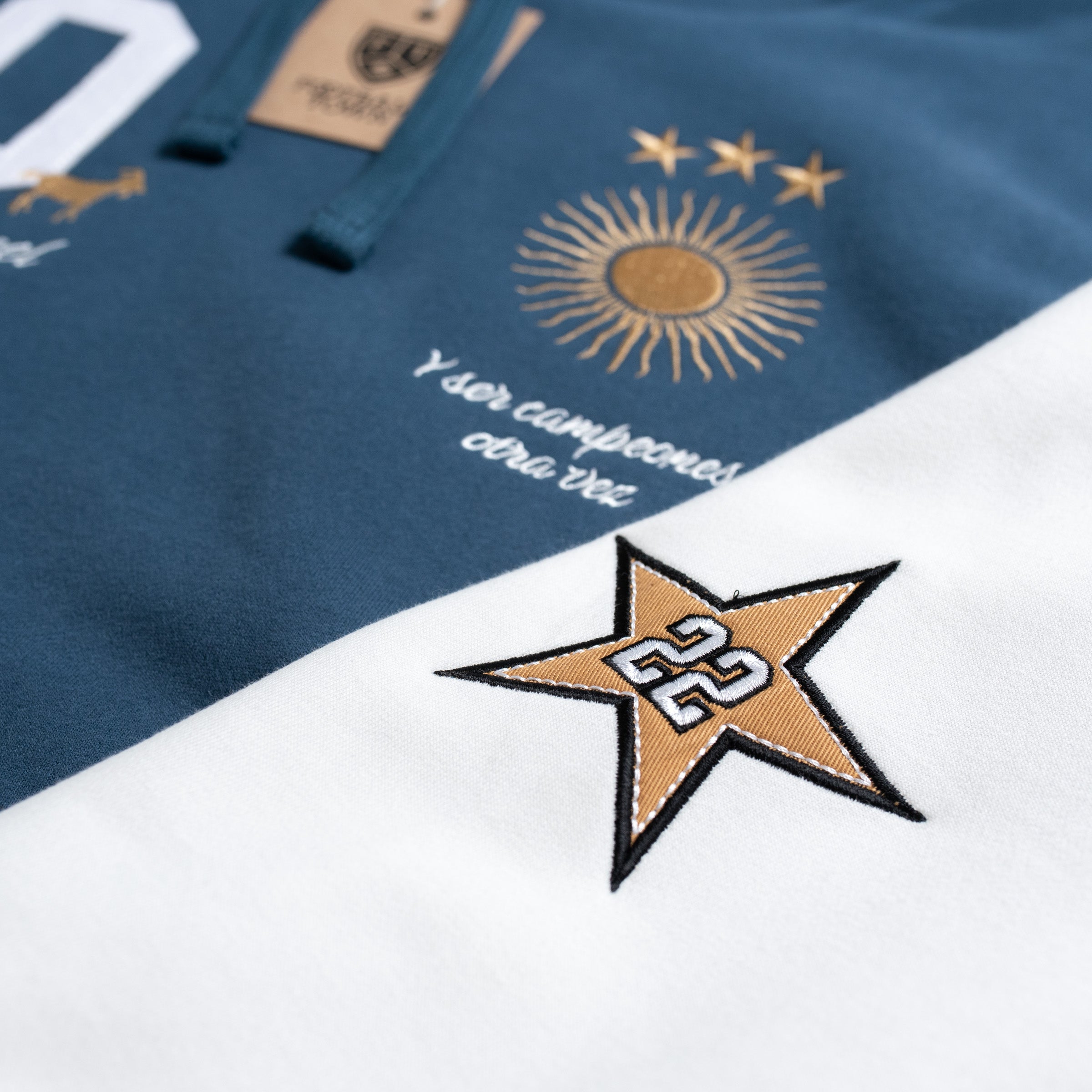 Sol Goat Hoodie Argentina Sol GOAT Leo Blue – Football Town Global