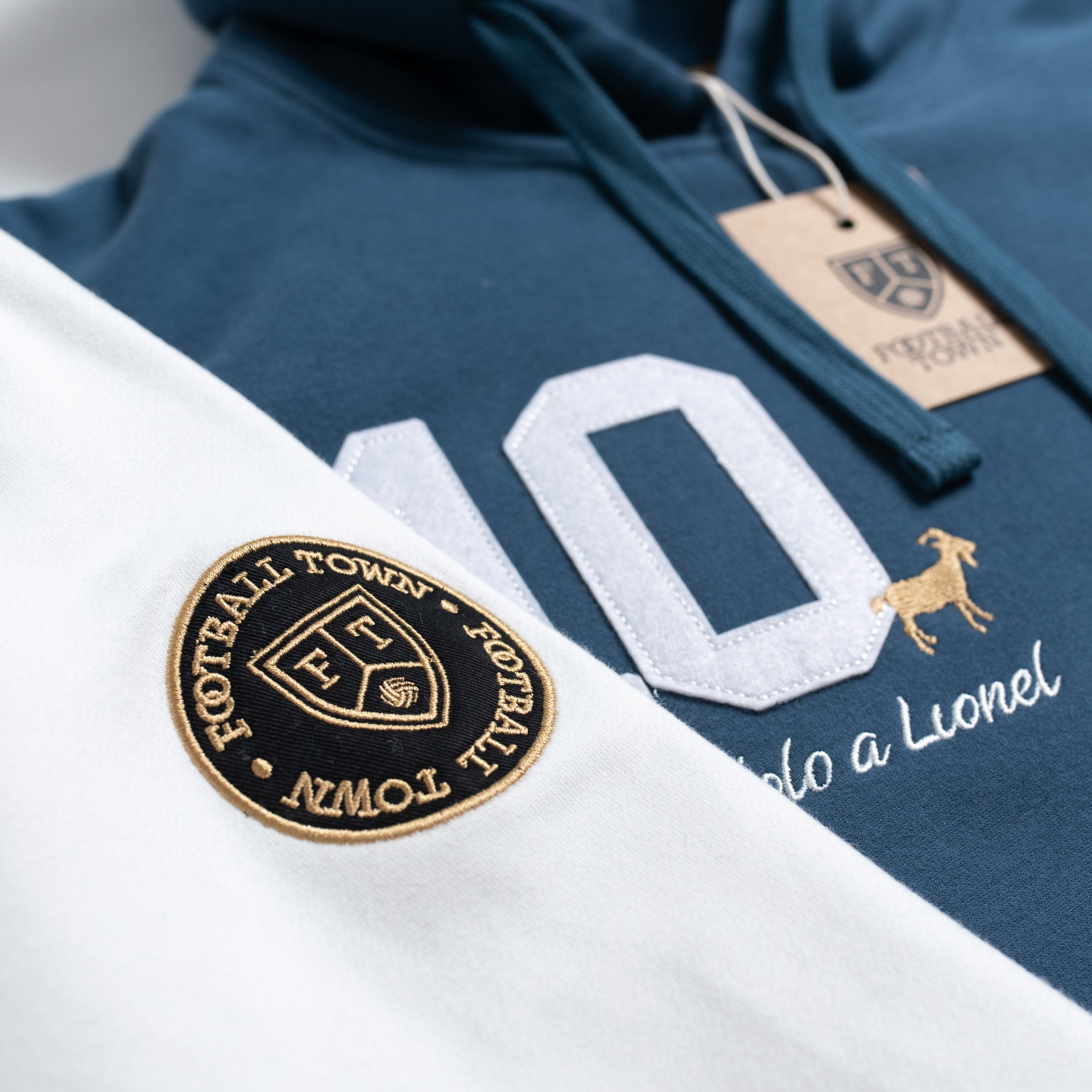 Sol Goat Hoodie Argentina Sol GOAT Leo Blue – Football Town Global