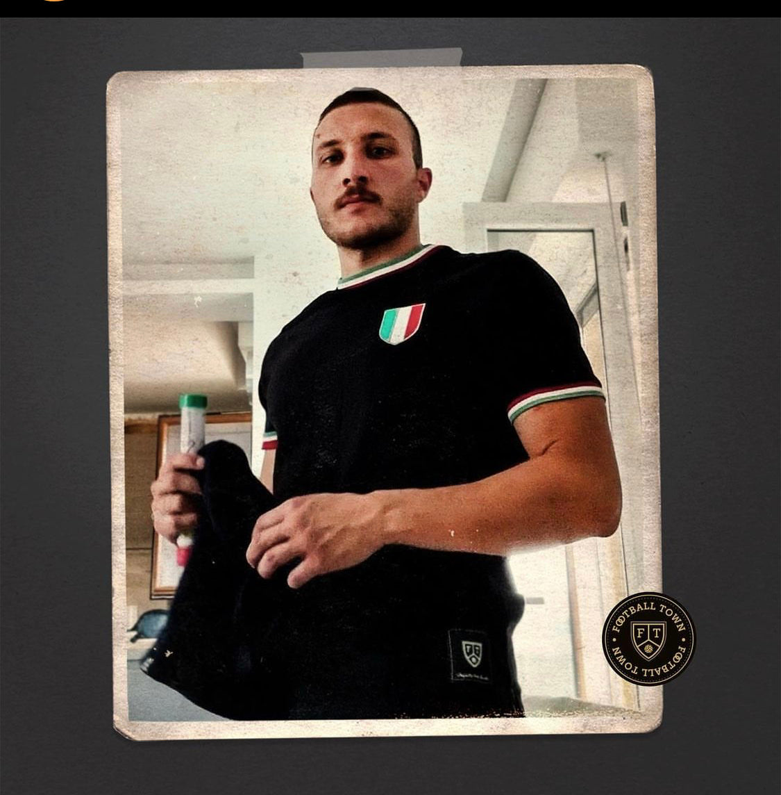 Italy Gli Azzurri Black
